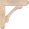 Ekena Millwork Legacy Craftsman Smooth Bracket w/ Offset Brace, Douglas Fir, 5 1/2"W x 20"D x 20"H BKT0604X20X20LEC04SDF - alternate 3